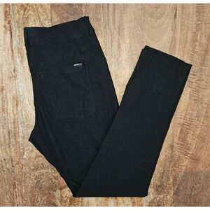 Swiss Alps Casual Pants Men's 34x32 Black Comfort Stretch Performance